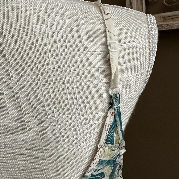 Women's Cami SHEIN Summer Floral Boho Botanical Tank Top Adjustable Straps - Picture 8 of 8